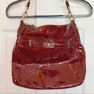 Cherry Red Coach Purse